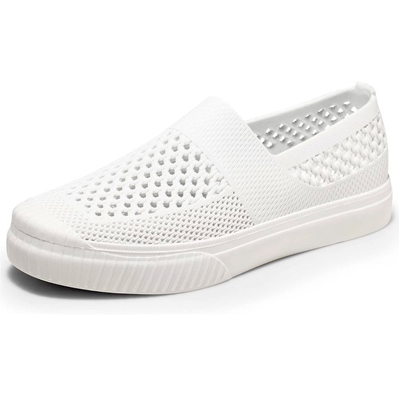 Layer 8 outdoor shoes. All White. Flexible. Easy to clean. Last size 10. - Picture 3 of 10